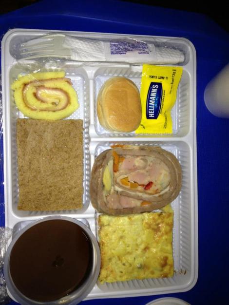 They even give you food on the buses! 