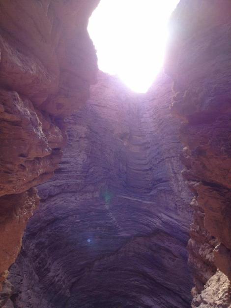 The canyons on the way to Cafayate