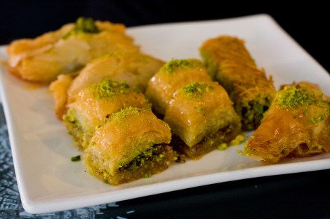 I love baklava! Photo Cred https://www.flickr.com/photos/garrettziegler/4988075085/in/photolist-8AMbWz-BRJDu-HTGRw-5Fi3Zw-4eQkSi-6xeJt-7T1dFk-adYMSK-7QnRm8-7Qrc2S-7QnRjg-5FdKWn-65K3UP-7HJZjh-7QnRhH-5yE43P-4SmMFF-7x6ok1-7ER1NV-61EXQd-jPvmz-83dRxM-bUfg6D-cfpd6-edGo2s-dJs4GR-dJs3Zv-dJxuMW-dJxusd-dobrGb-4fp1dN-9u5FRk-dJs2J6-5JZvz7-dobxZV-8jegtb-8jb1tF-7hhWx9-eb98mj-82UFFr-dHxiv4-bV7D3v-5HwJe-cg8VA-eq5FK-5QoU1-dJs4kH-83h1d7-9da4ZF-9CFCdW