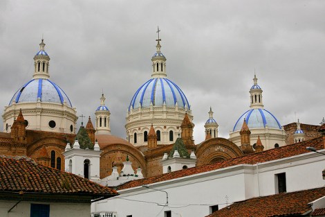 Catedral de la Inmaculada Concepcion, Cuenca, Ecuador Photo cred https://www.flickr.com/photos/proimos/3964966114/in/photolist-nrFX7p-nUxv7Q-o8Gzsa-73n239-nWpK7M-73nuhJ-58hfgJ-naf2Wt-qrX1RQ-ovsR6D-7q8VyU-pWBCua-ogr12b-oraDPv-75hjQi-4QtAfh-oQhQFi-oramvU-ogzH5f-6U4jsY-dTLH2G-7Loo6d-qaCYMG-nXT5ru-7hiMwB-7hnJC3-7CnD2F-nFQmq5-n5QupS-7i9e5b-9AcDmm-qrkhMn-oQhQGb-58d6BP-n5NoUg-c3eew-n5Q3cm-pBy3xf-e7XP74-o58fs9-9AcDo9-eBJ7rh-7hiMj8-q8VNVb-q87sUx-n5MvRe-6QQQx9-axAr22-6U4iGu-7muRHw