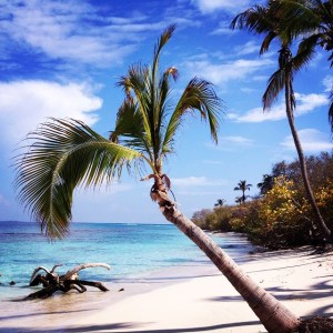 Right by my favorite deserted spot on Cayo Sombrero in Morrocoy