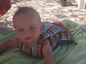 Baby in Los Roques