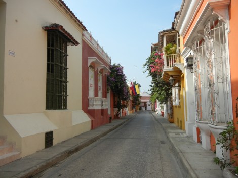 Early morning Cartagena before all the tourists were awake