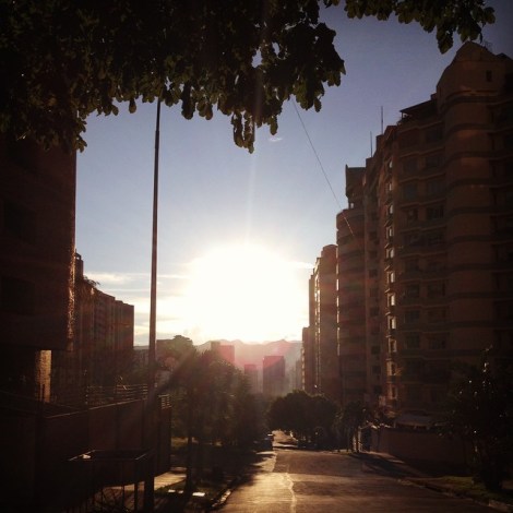 Sunset in my neighborhood.