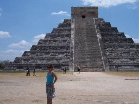 Me at Chichen Itza during Spring Break 2011