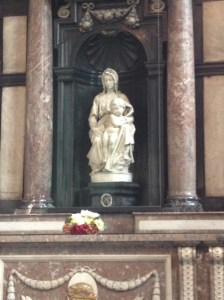 The Madonna and Child by Michaelangelo