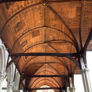 I loved the ceilings in the Old Church!