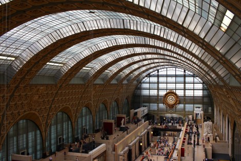 I loved the architecture of the Orsay Museum!