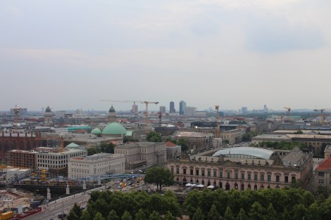 The Berlin Skyline is full of cranes!