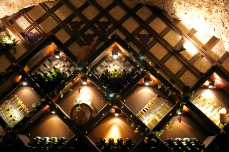 The lovely Faust Wine Cellar