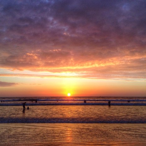 Favorite sunset in Montanita