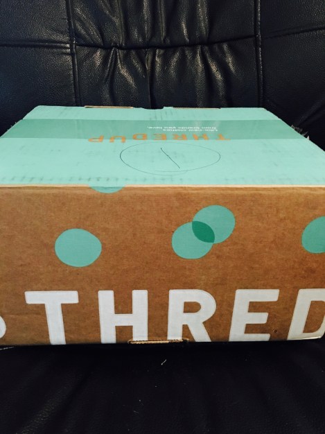 Clothes arrive in a box like this